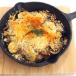 いわしのオイル漬けトマトパン粉焼き