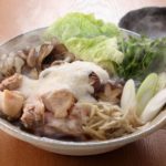 鶏肉ときのこのとろろ鍋