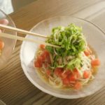 純米富士酢・オリーブオイル・普賢の糸素麺レシピ(一般)S1-1